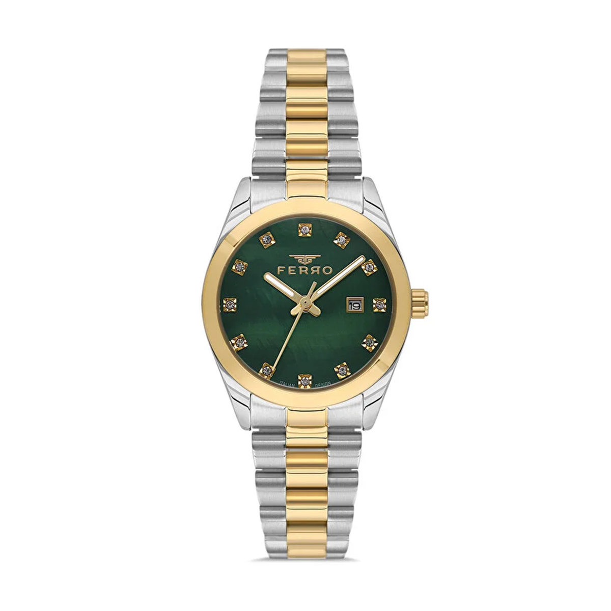 MONTRE FERRO FEMME SIMPLE ACIER
